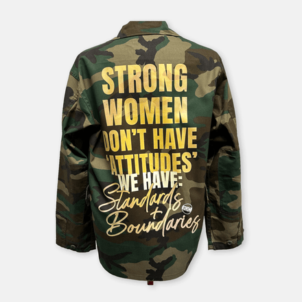 "Standards & Boundaries" Empowerment Jacket