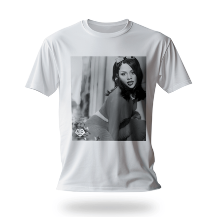 Lil Kim T-Shirt | Iconic Black and White Tee – KIC NYC