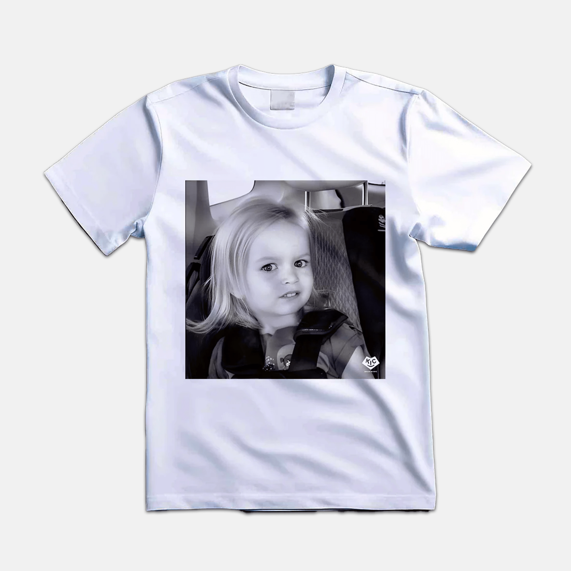 Little Girl Meme T-Shirt | Iconic Black and White Tee – KIC NYC