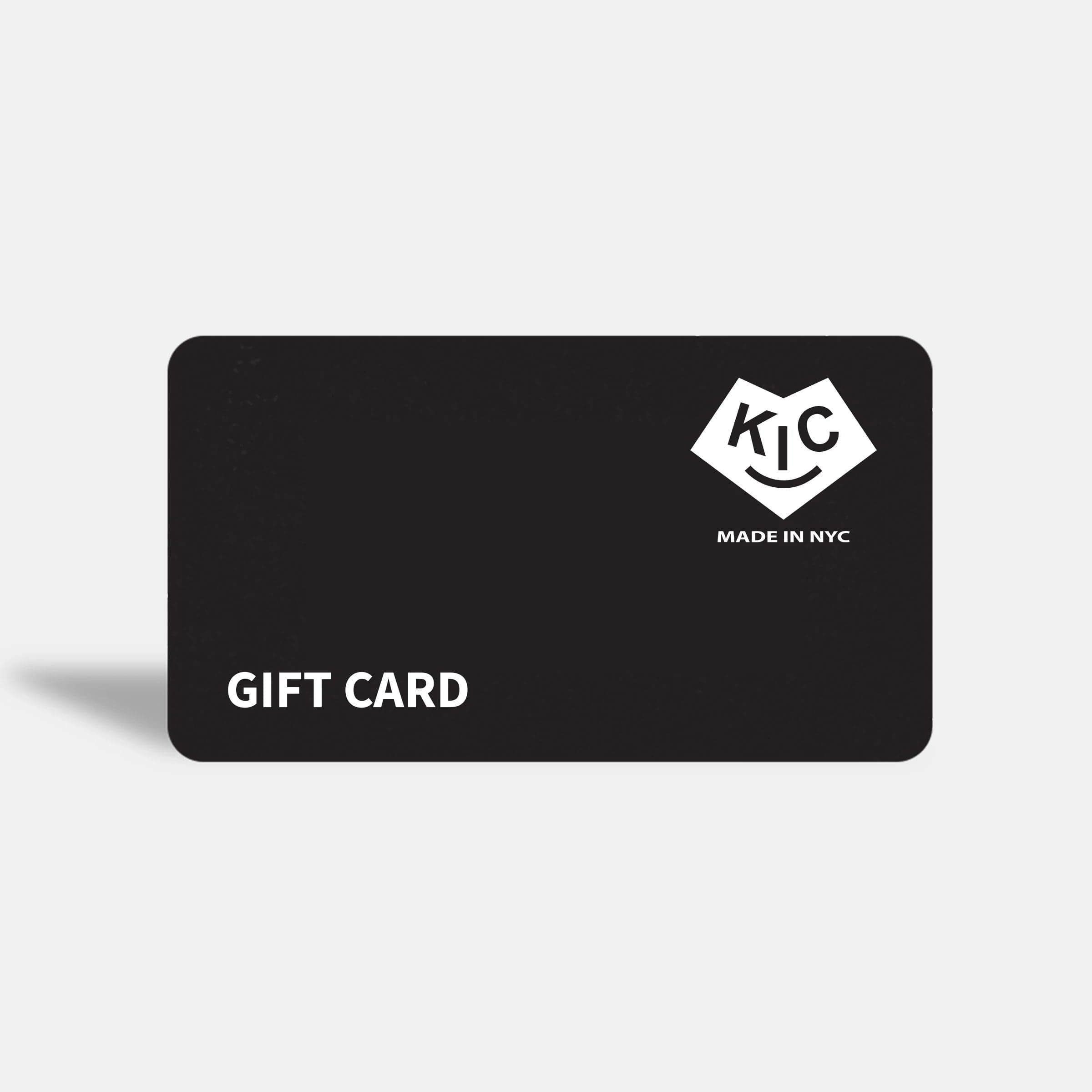 KIC NYC Gift Card